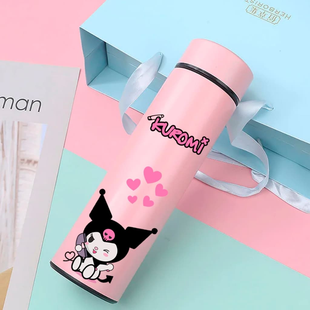 Garrafa térmica Kuromi Sanrio