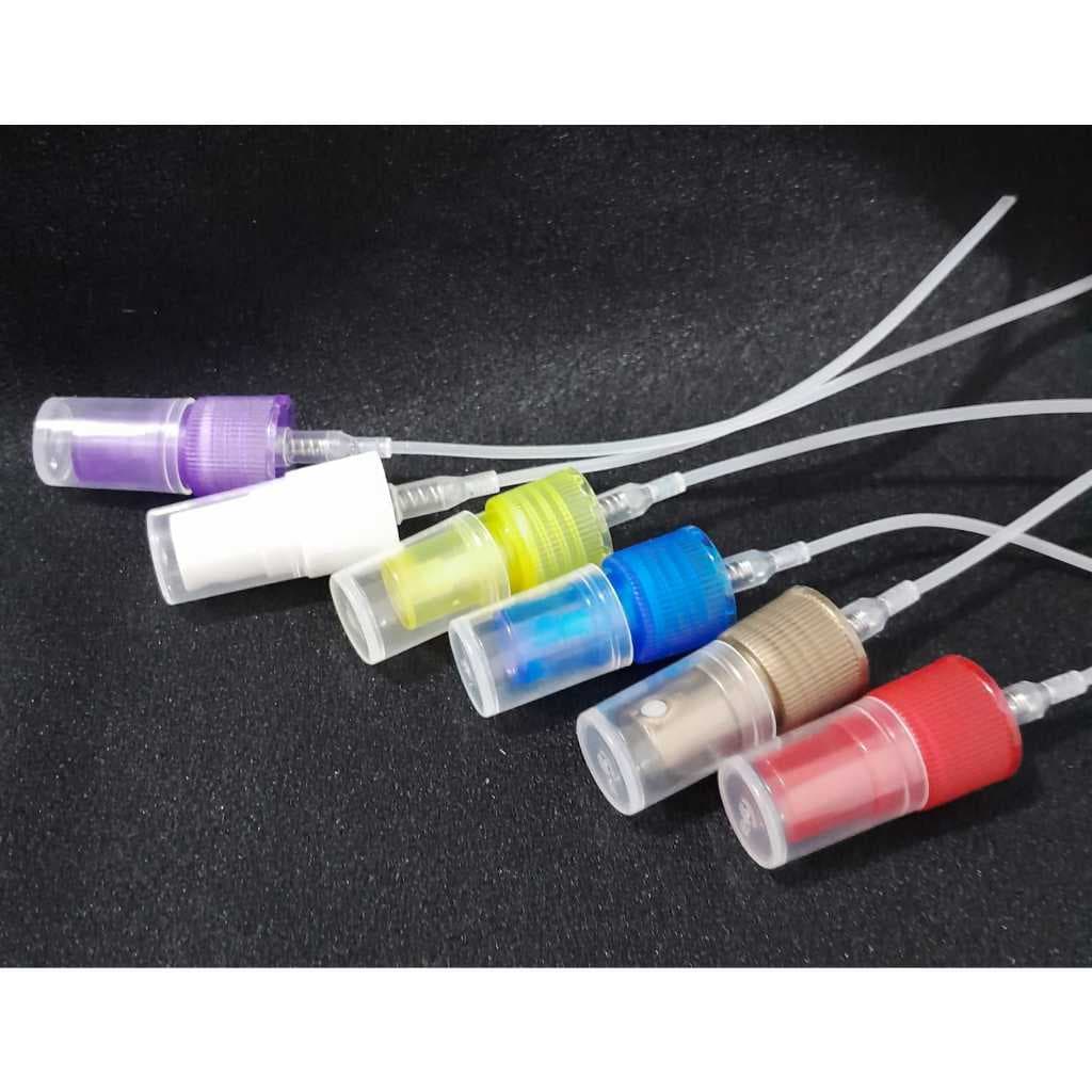 Kit 10 Tampas Válvula Spray R13 410- Bocal pequeno Para Mini Frasco vidro