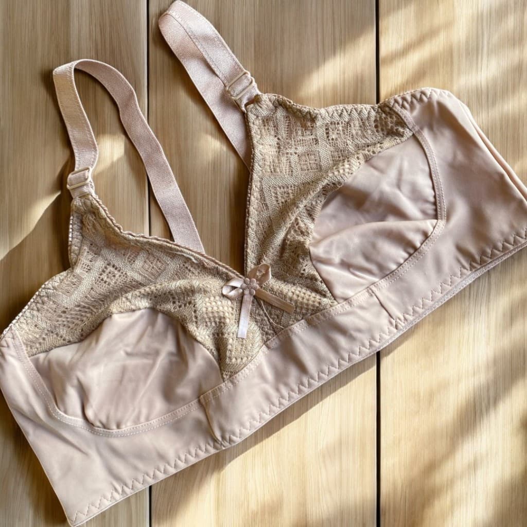 Sutiã Plus Size Reforçado Conforto Microfibra Poliamida Alças Reforçadas Para Senhora Sutian Confortável Cetinete