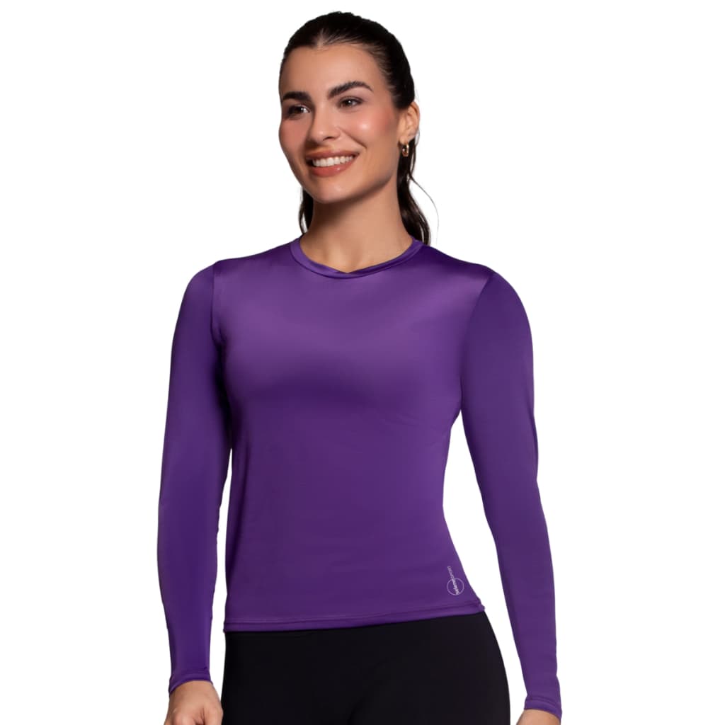 Camiseta Manga Longa Feminino Camisa Proteção Solar Selene