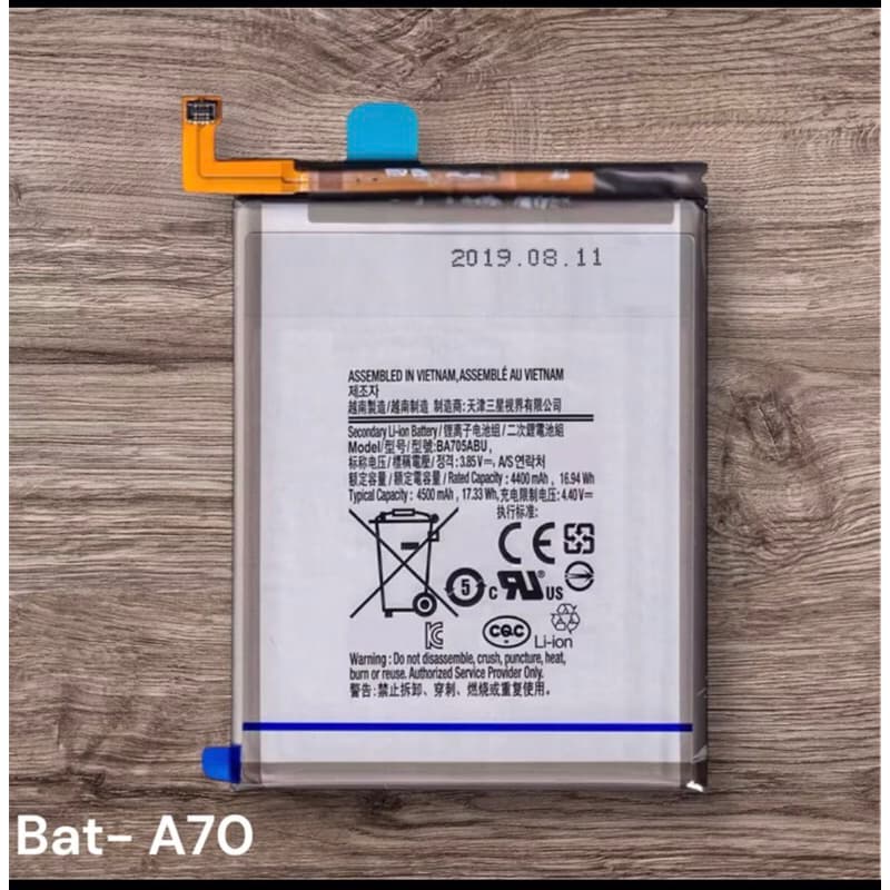 Bat Galaxy A70 Eb-ba705abu original envio imediato NF