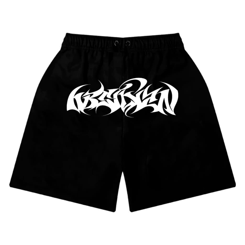 Short Bermuda de Moletom Obsidian Trap Streetwear