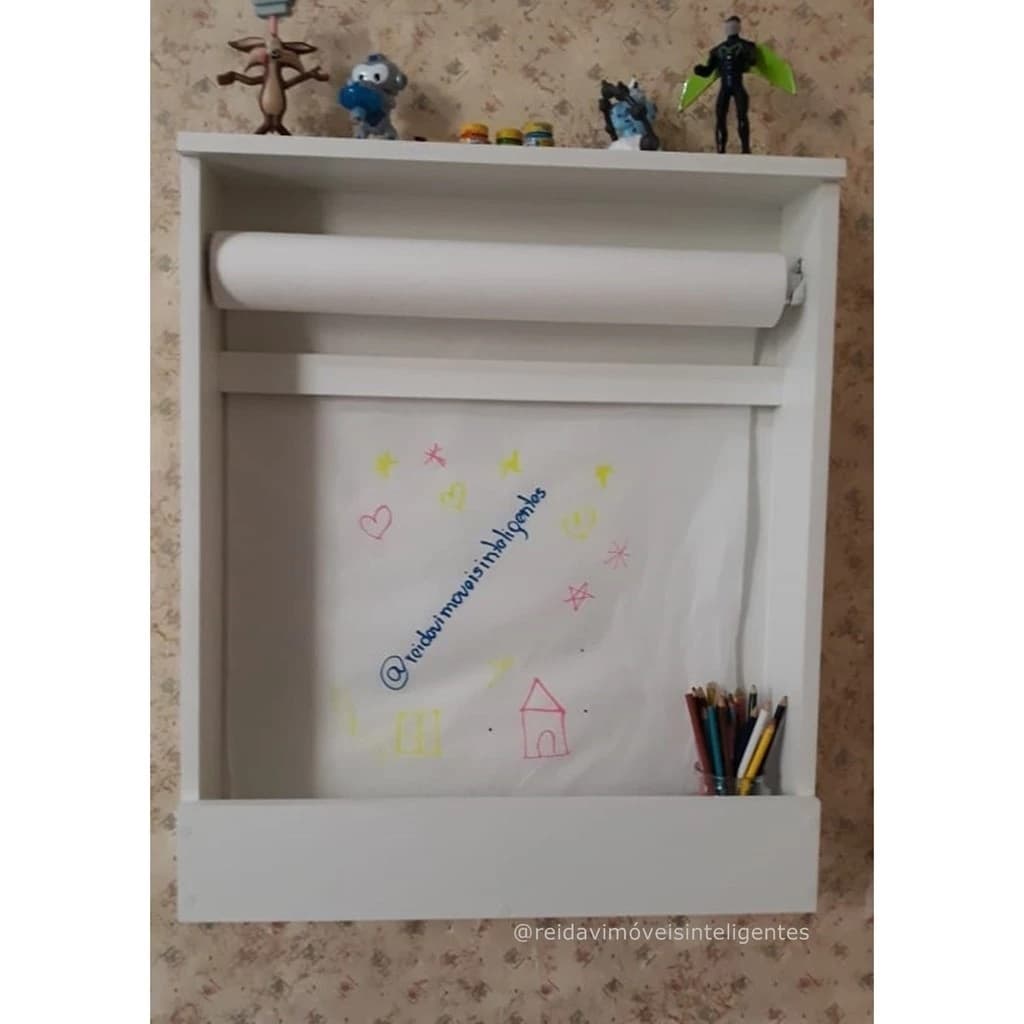 Suporte De Parede P/ Desenhar Painel Criativo 100% Mdf