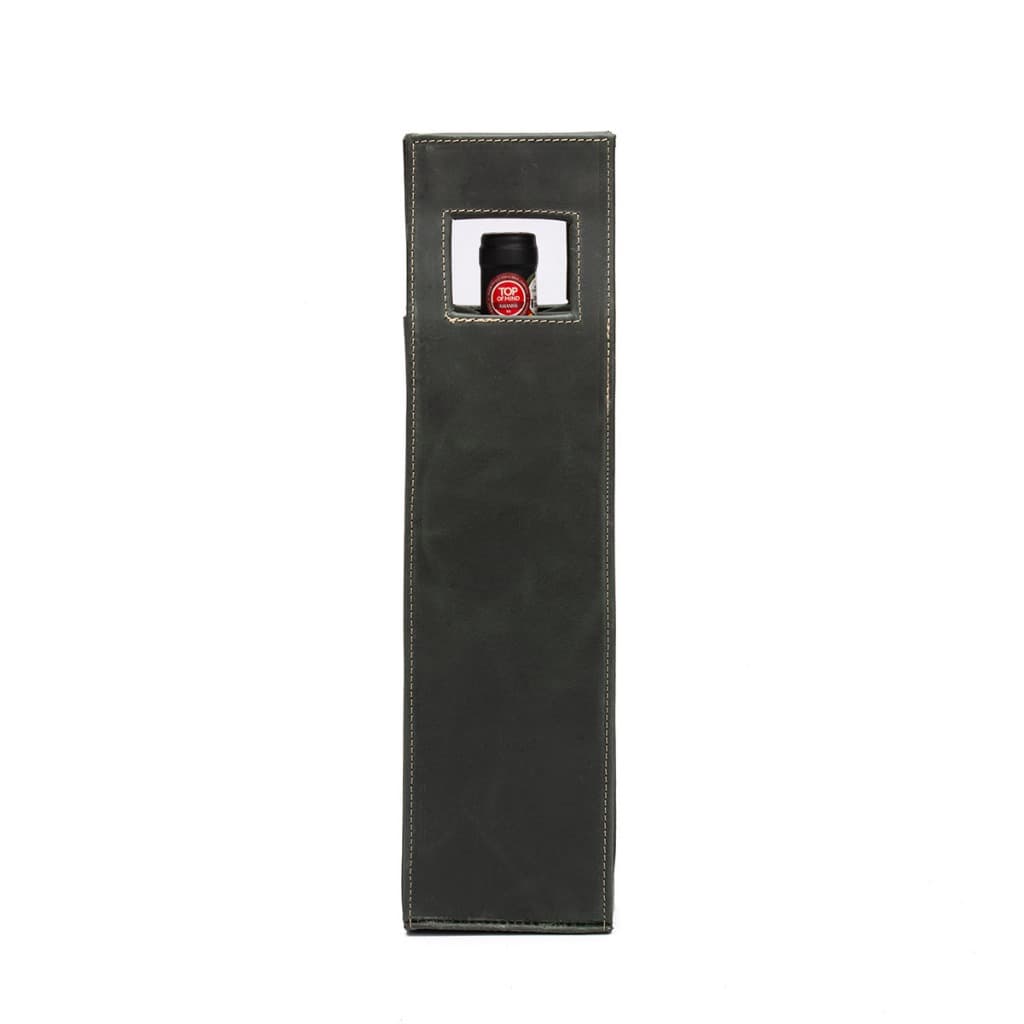 Porta Vinho Para 1 Garrafa - Design Sofisticado e Couro de Alta Qualidade Bolsa para Transporte Wine Bag Elegante e Top