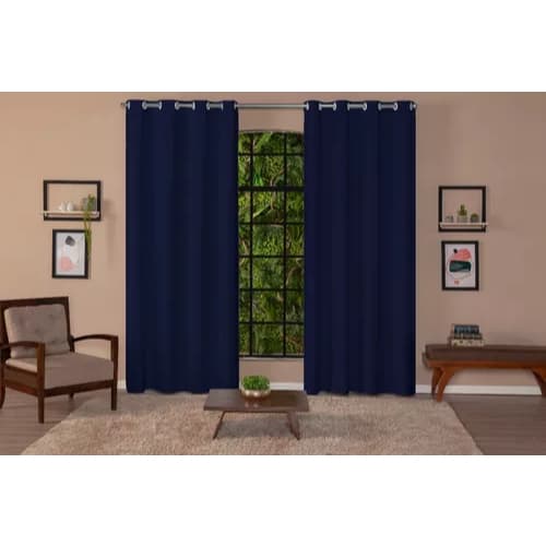 Cortina PVC Blackout 2,80 M X 2,30 M Corta 100% a Luz Para Sala e Quarto Varias Cores