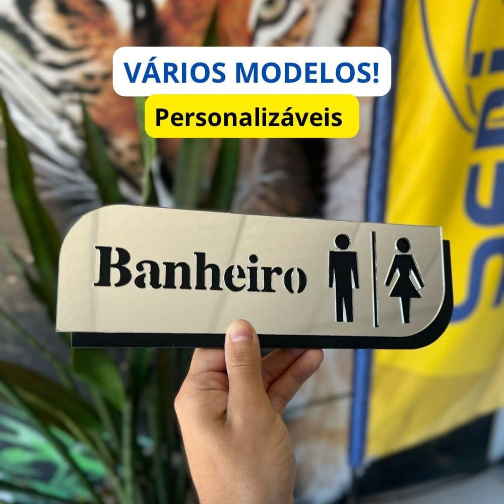 Placas Sinalização Indicativas de Porta em Acrílico PERSONALIZADA OU ESCOLHA CÓDIGO!