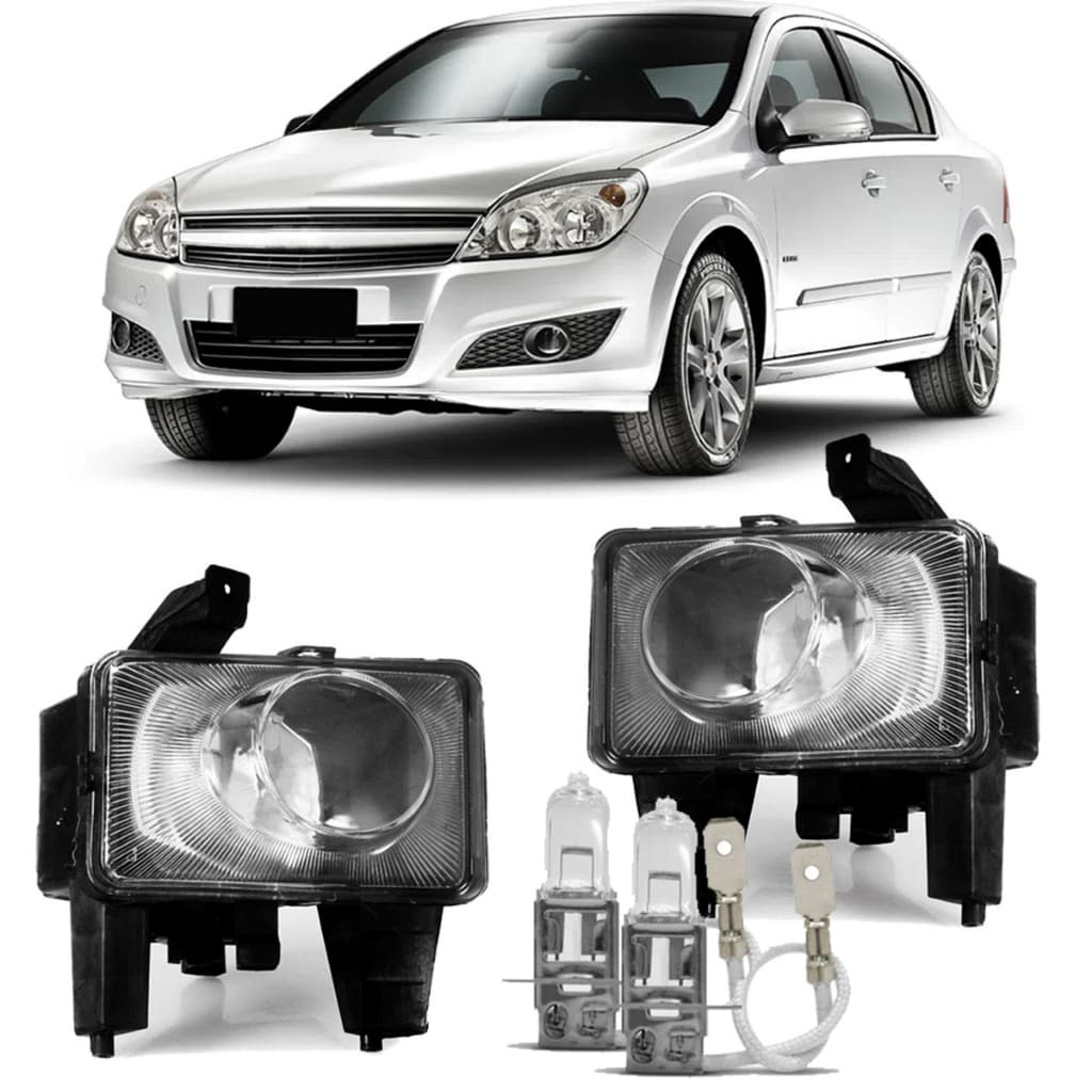 Par Farol Milha Neblina Vectra 2006 2007 2008 2010 2011 2012 2013 2014 2015 C/ Halogena