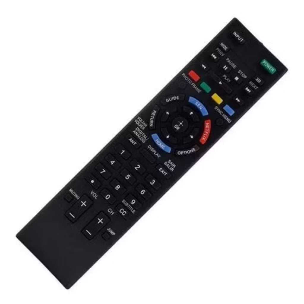 Kit com 10 Controle Remoto Tv Sony Netflix 8055