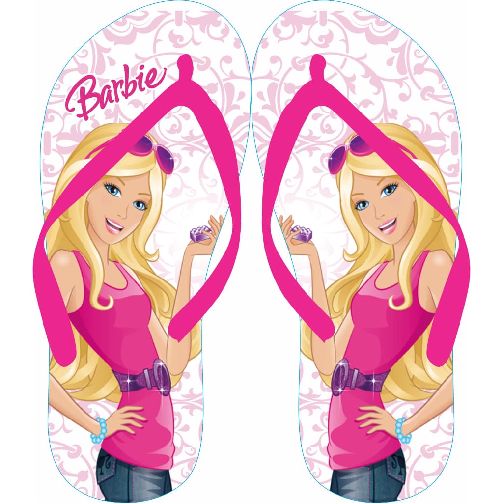 Chinelo Barbie Adulto e Infantil