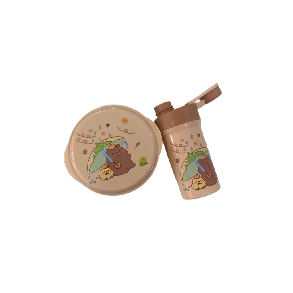 Kit lancheira infantil Copo + Marmita