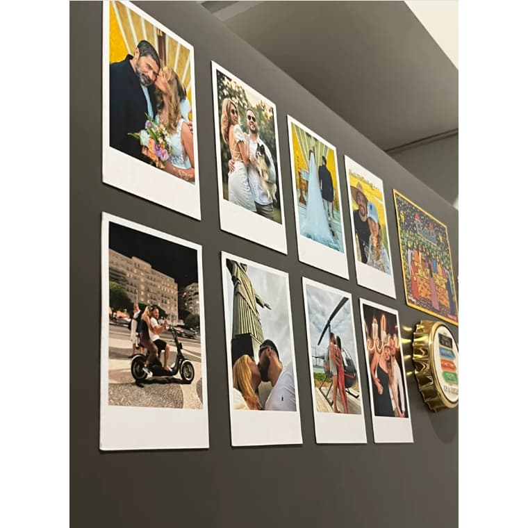 Fotos Imã Geladeira Personalizada NÃO DESBOTA Tamanho 7,5x5 LEMBRANCINHA-presente dia dos namorados-