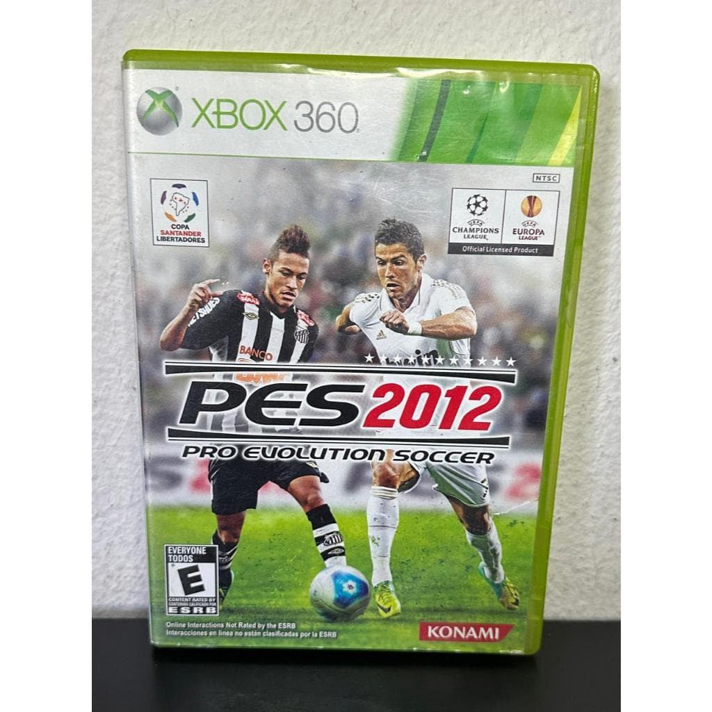 Jogo PES 2012 - Xbox 360 - NÃO FUNCIONA - LEIA e VEJA as FOTOS!