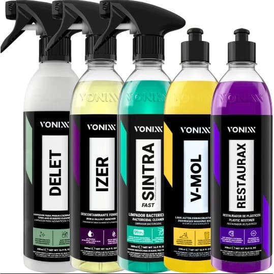 KIT VONIXX DELET IZER SINTRA FAST V-MOL RESTAURAX Líder