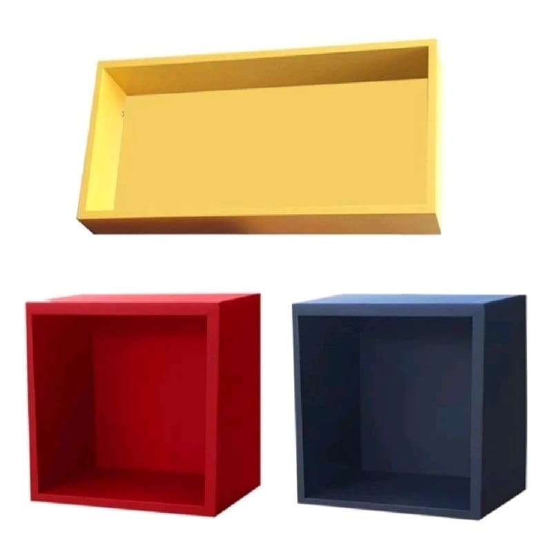 KIT TRÊS NICHOS,1(60x30x15), 2(30x30x15)
