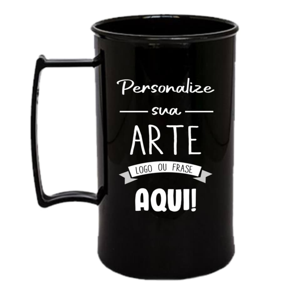 50 UNIDADE CANECA DE ACRÍLICO PERSONALIZADO - 300ML - ARTE BRANCA OU OUTRA COR
