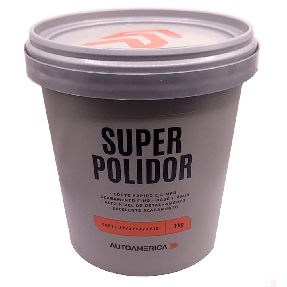 Massa De Polir - Corte - Super Polidor 1kg - Autoamerica