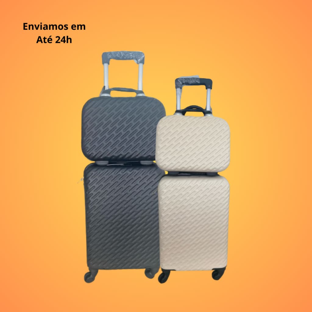 Malas De Viagem Premium Com Trava E Rodinhas 360 - Winth