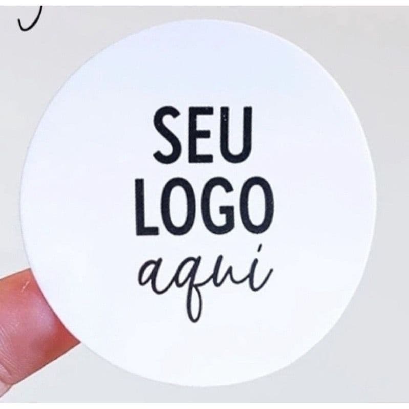 100 unidades 10X10- Etiquetas Adesivas - Rótulos Redondos ou Quadrados - dimensões 10x10cm