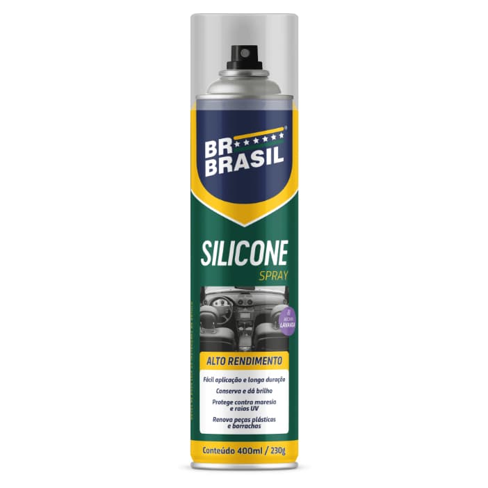 Silicone Spray Finalizador Automotivo Perfumado Fragrâncias 400ml/230ml