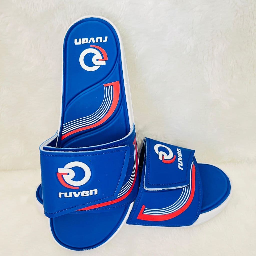 Chinelo Slide Papete Velcro Ruven Original  Masculino Feminino Conforte Super Leve E Confortável