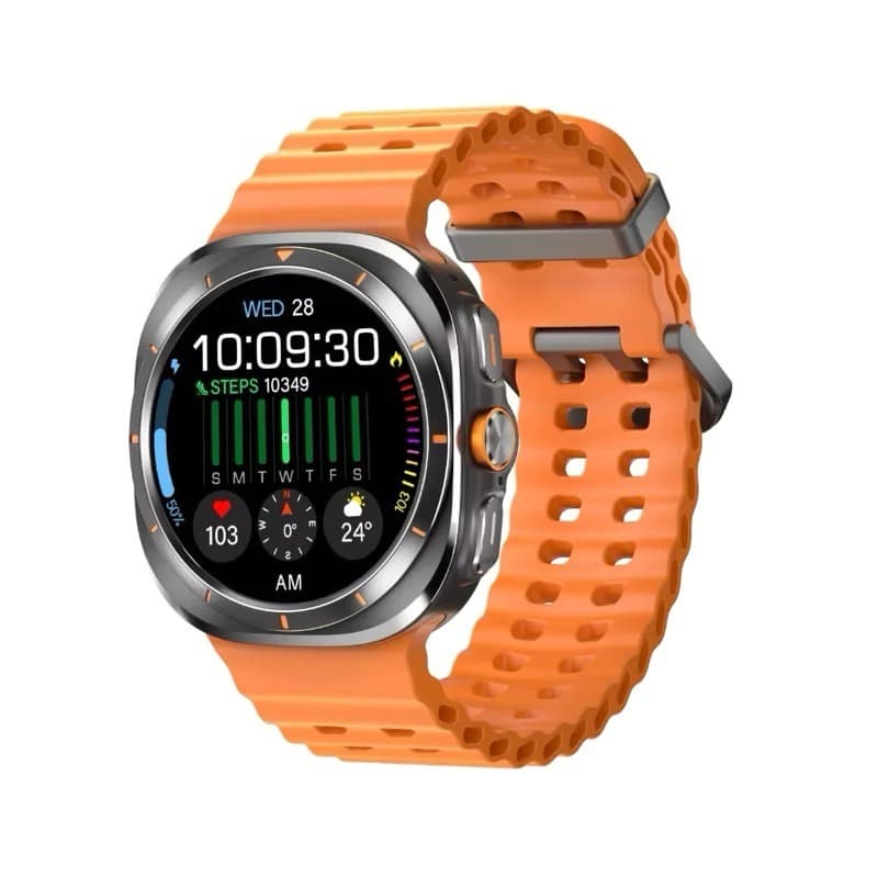 Relógio Smartwatch Masculino Watch Ultra 47mm Tela Amoled NFC Bussola Sports Lançamento 2025