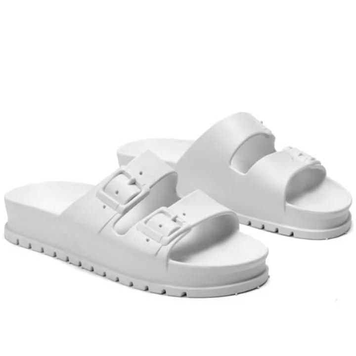 Chinelo Sandália Masculino Papete Birken Alto Slide Moderna Ortopédica Duas Fivelas