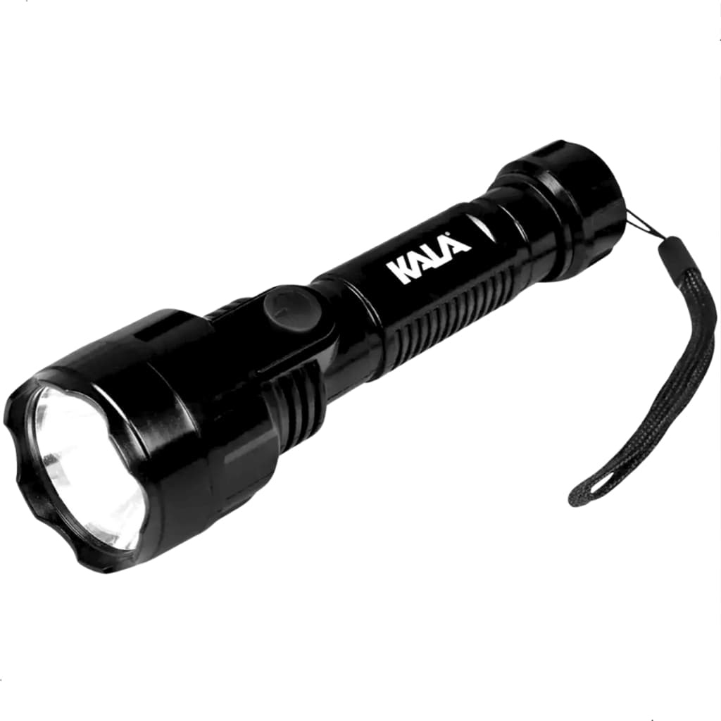 Lanterna Tatica Super Led Alcance 35m Pilha Iluminacao Forte