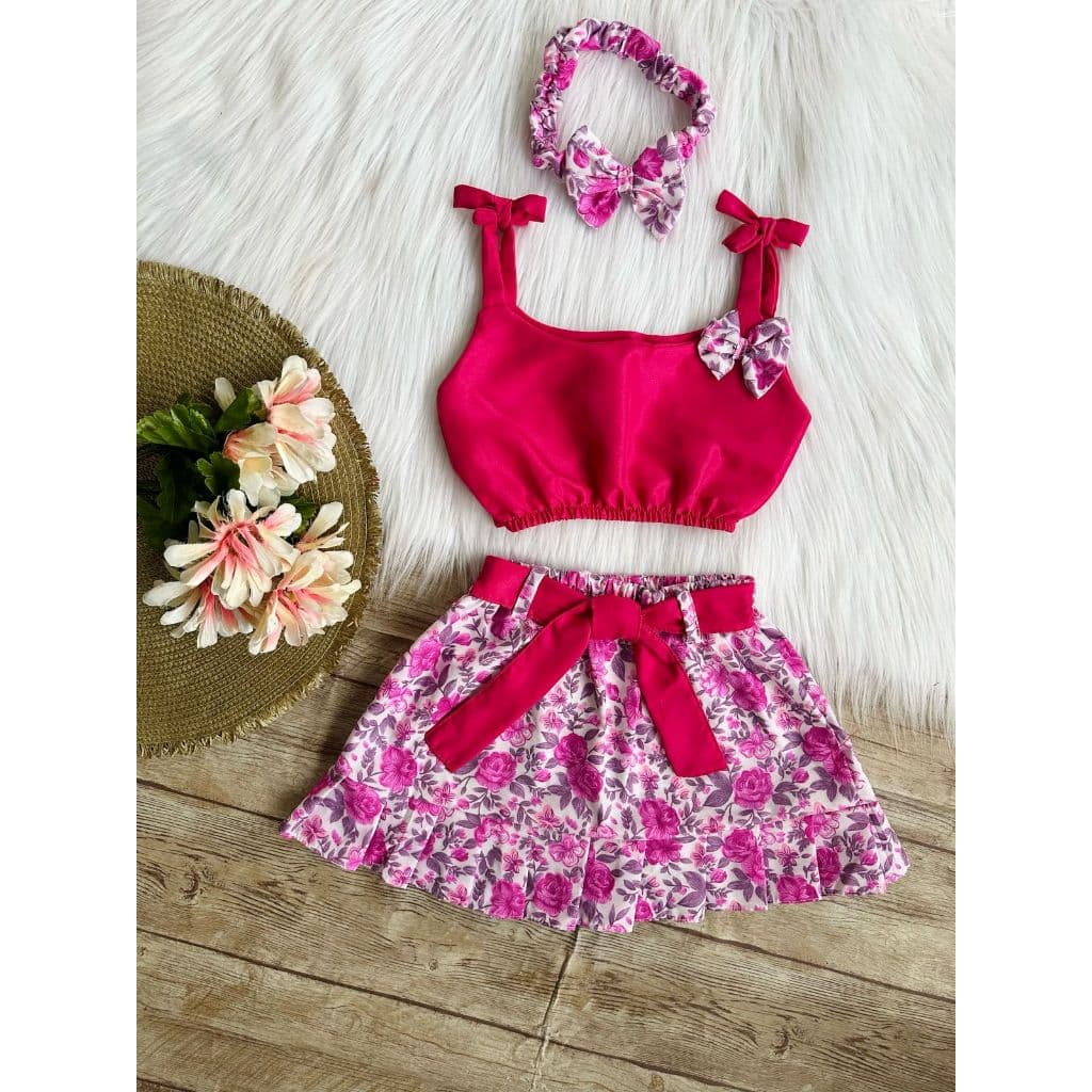 Conjunto Infantil Menina (1, 2 e 3 anos)
