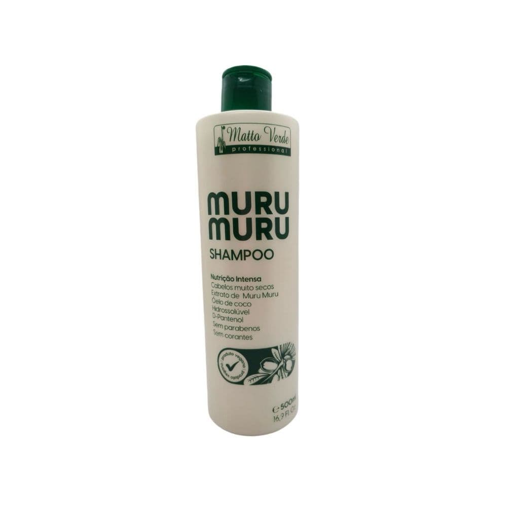 Shampoo Muru Muru Anti Frizz e Nutrição Matto Verde 500ml