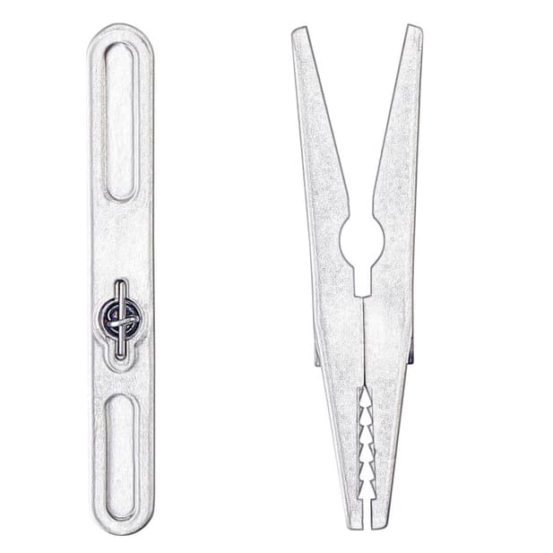 Grampo p/cabides 8-5 cm - 3017 Acrílico - 30 peças