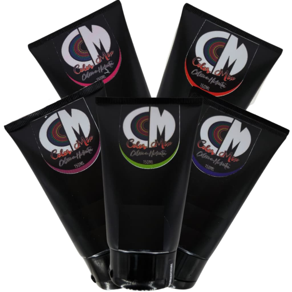 Tonalizante Color Mix 5 cores Vibrantes e Duradouras Para Cabelo