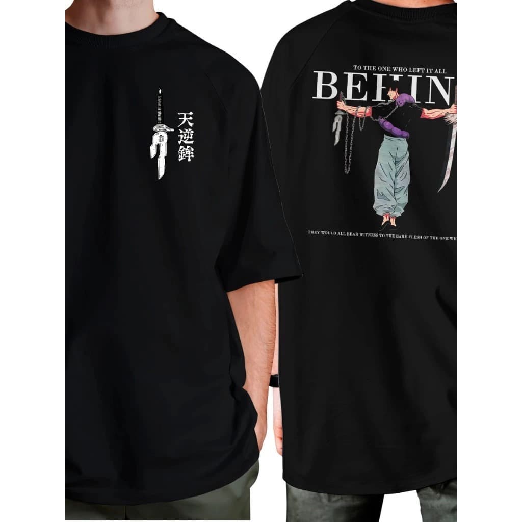 Camiseta Unissex Anime Jujutsu Camisa 100% Algodão Blusa De Envio Imediato