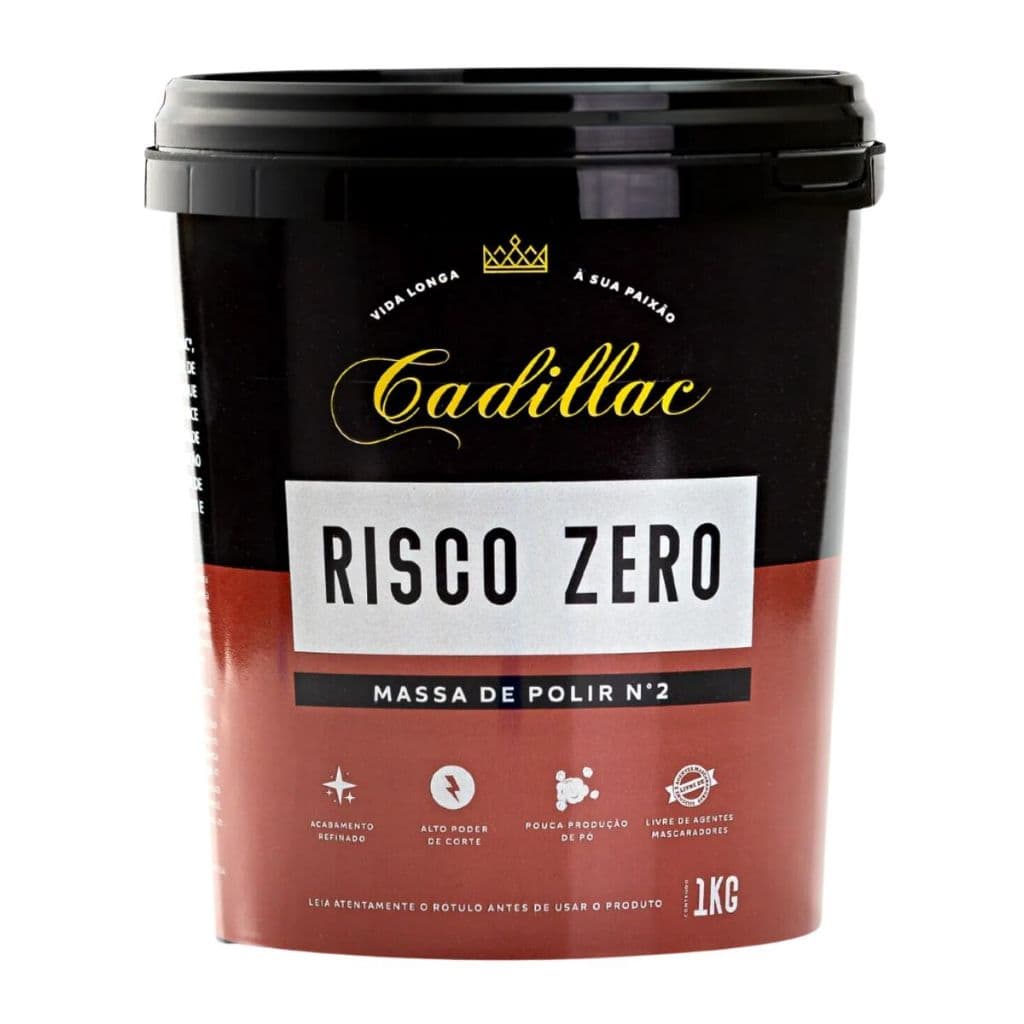 Cadillac Risco Zero Massa de Polir 1 KG