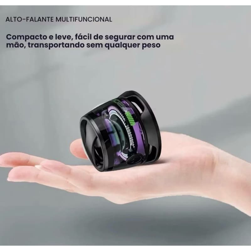 Caixa de som Portátil Magnética Ezra D16