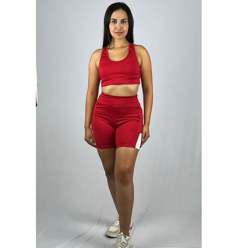 Conjunto Academia Feminino Top E Short Suplex