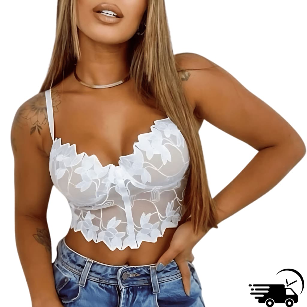 Cropped Renda Feminino com Bojo – Elegante e Estiloso para Todas Ocasiões