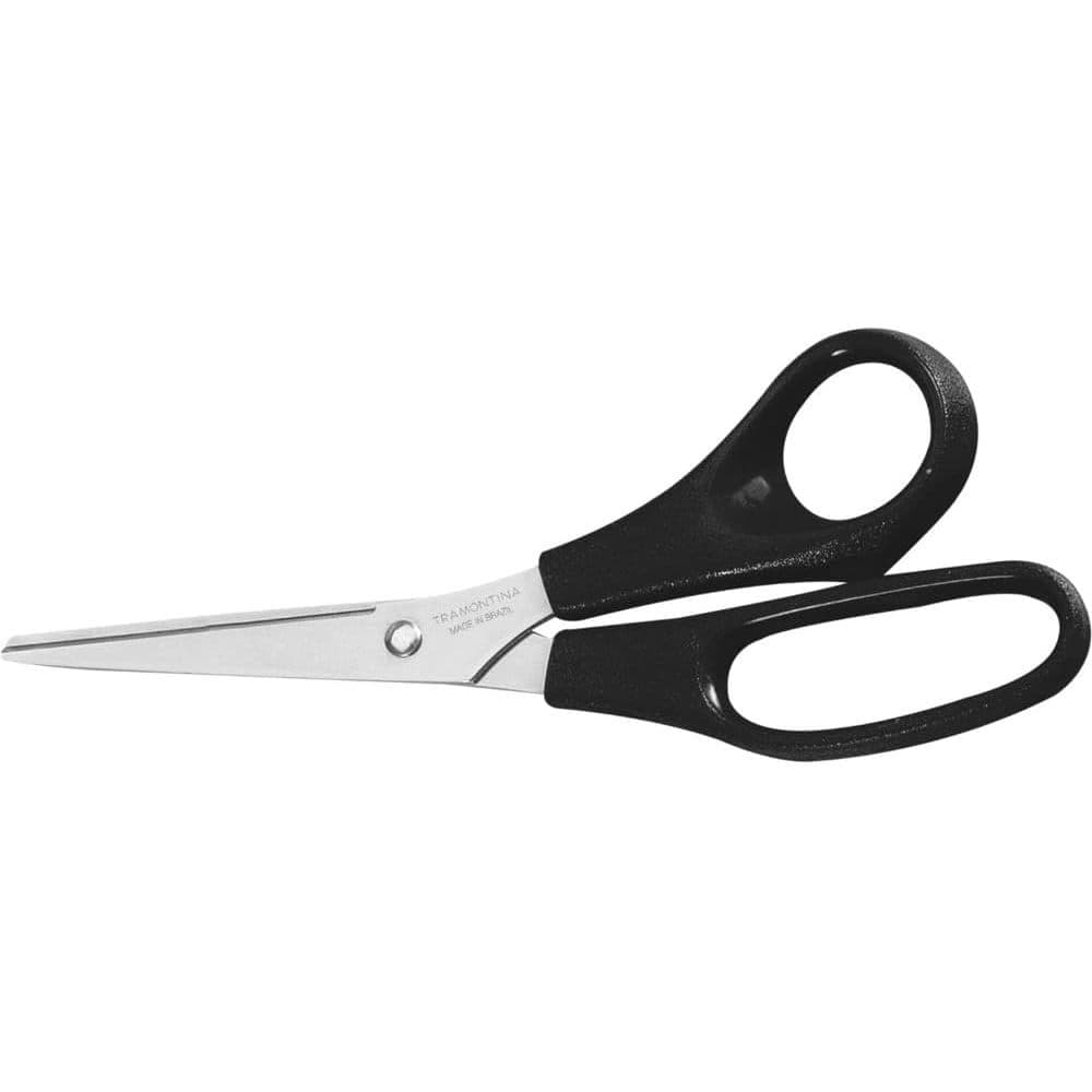 Tesoura Uso Geral Inox 7 Tramontina Cabo Plástico Supercorte