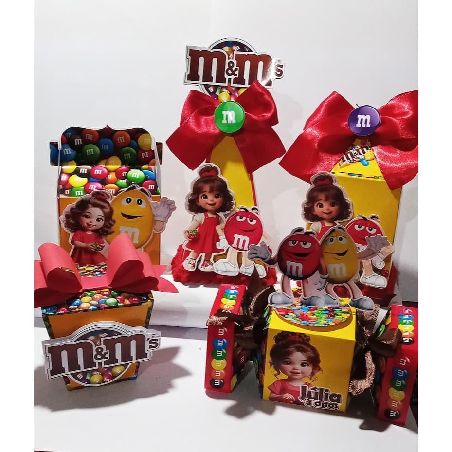 Kit Festa Personalizados M&Ms | Lembrancinhas | Festa | Aniversário | Personalizados | Caixinhas