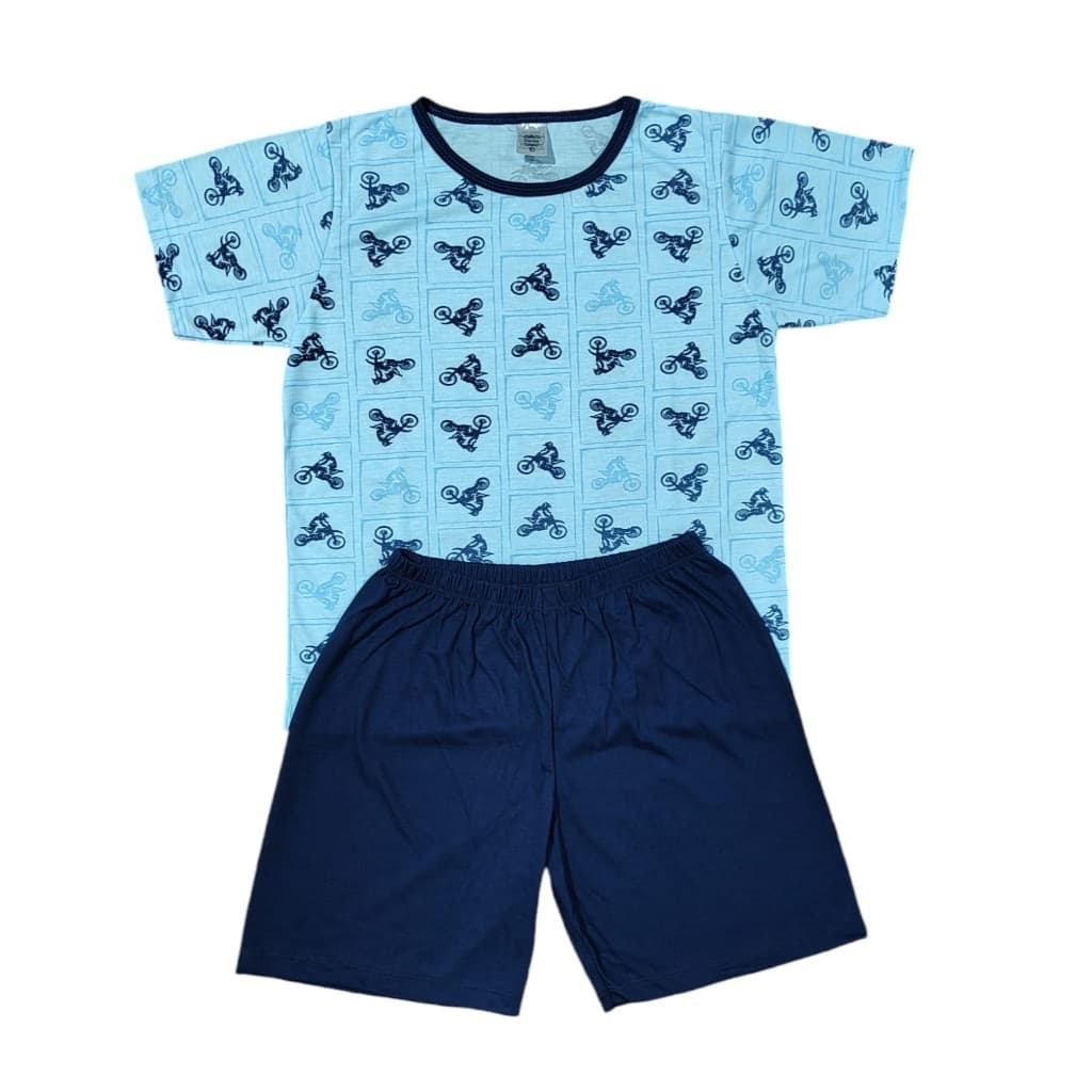 Pijama Infantil Juvenil Menino Verão 1 ao 16