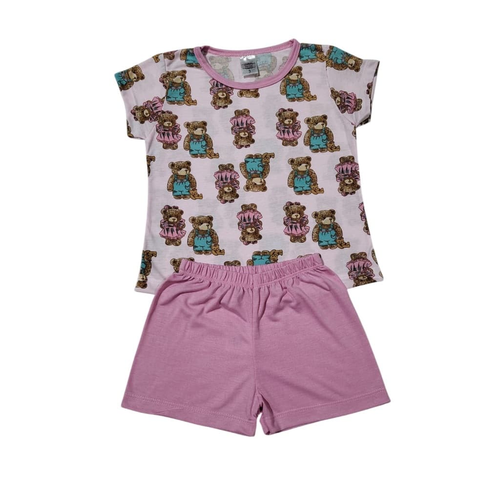 Pijama Infantil Juvenil Menina Verão 1 ao 16