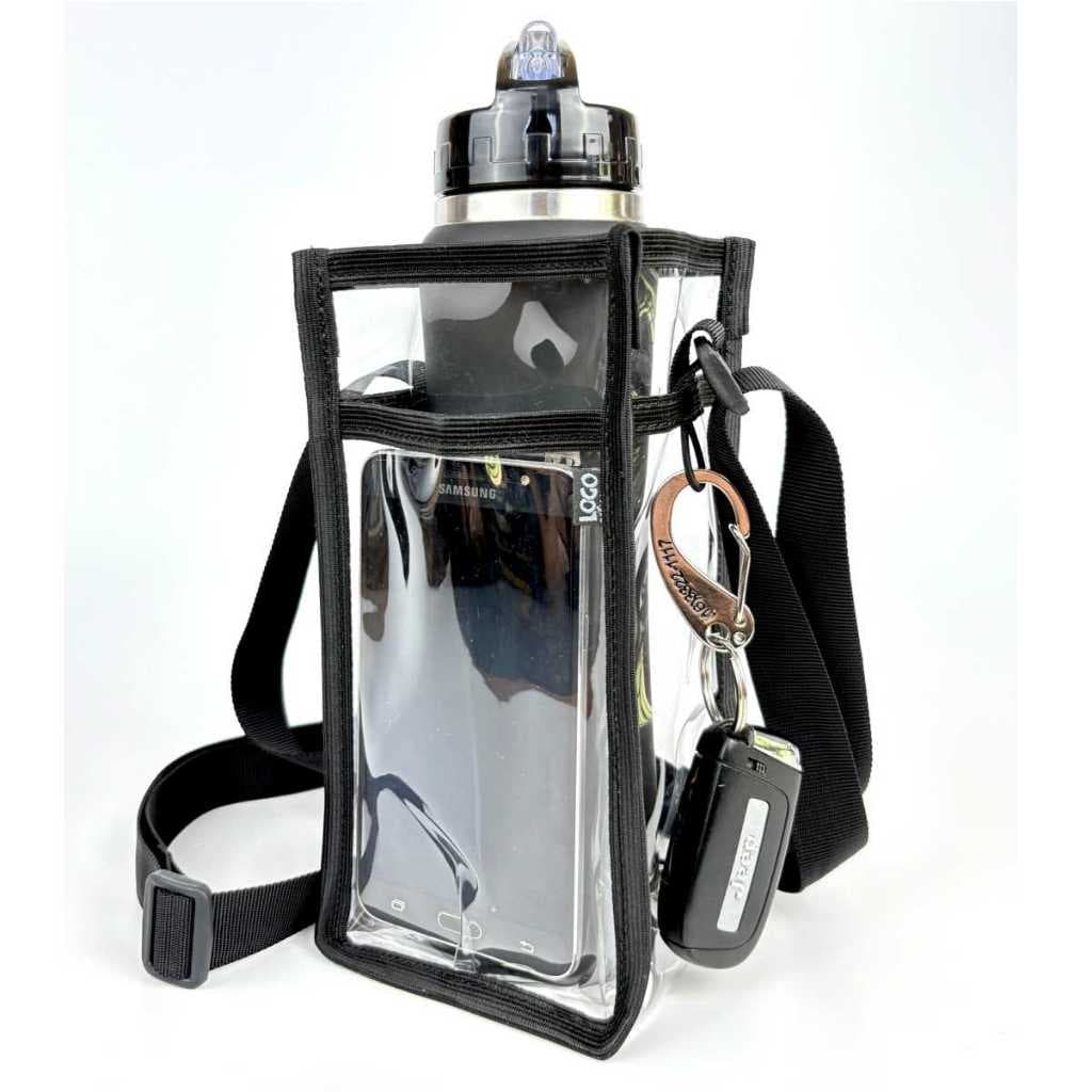 Bolsa Transparente Para Garrafa De Água Copo Garrafa Térmica Bag Bolsinha