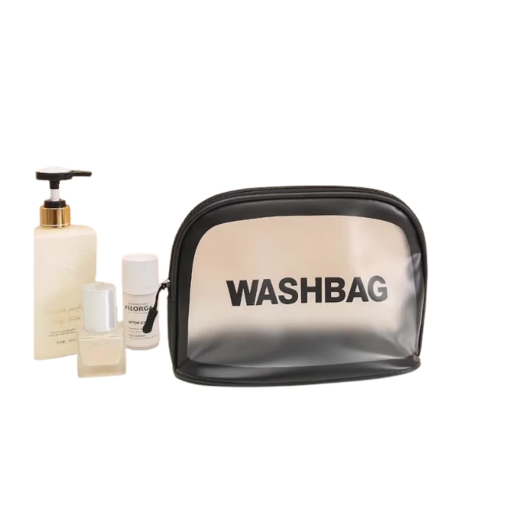 Bolsa Feminina Transparente Impermeável Cosmeticos Viagem