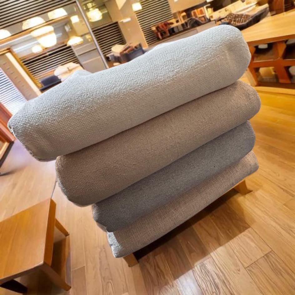 2 Manta Super King para Sofá Gigante Capa Protetora 3,00 x 2,30 Triplo Fio 100% Algodão Cama Decorativa Colcha Coberta