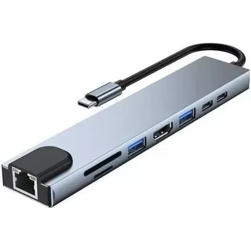 Adaptador Dock Usb C Hdmi Para Steam Deck E Switch 8em1