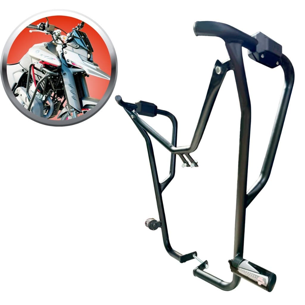 Protetor LANDER 250 XTZ 2025 E 2026 Slider PRETO Carenagem Tanque Motor Mata Cachorro