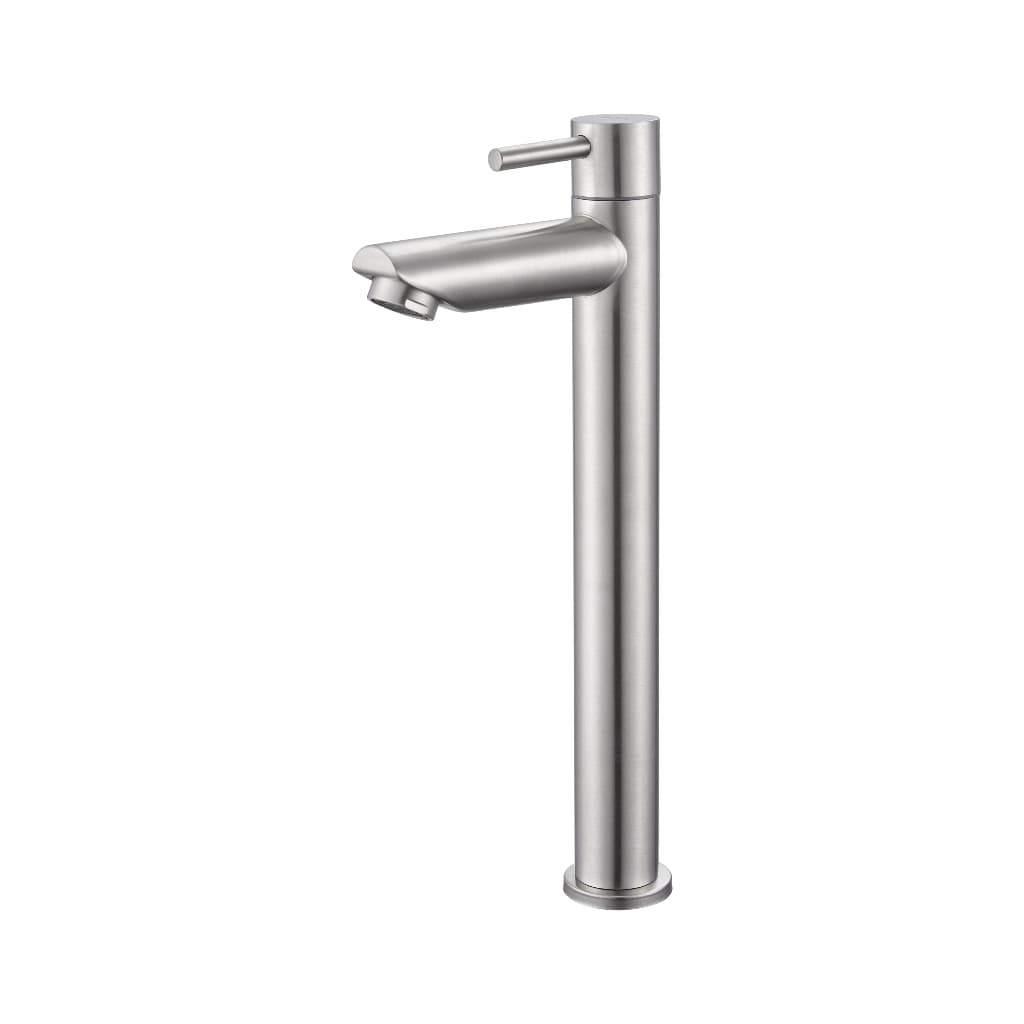 Torneira Banheiro Bica Alta Metal Inox Mesa NOX19 Doan