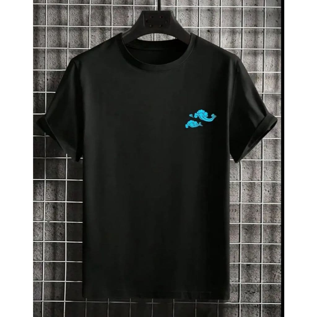 CAMISETA 100% ALGODÃO MANGA CURTA QUALIDADE ALTA ESTAMPA DRAGÃO NUVEM
