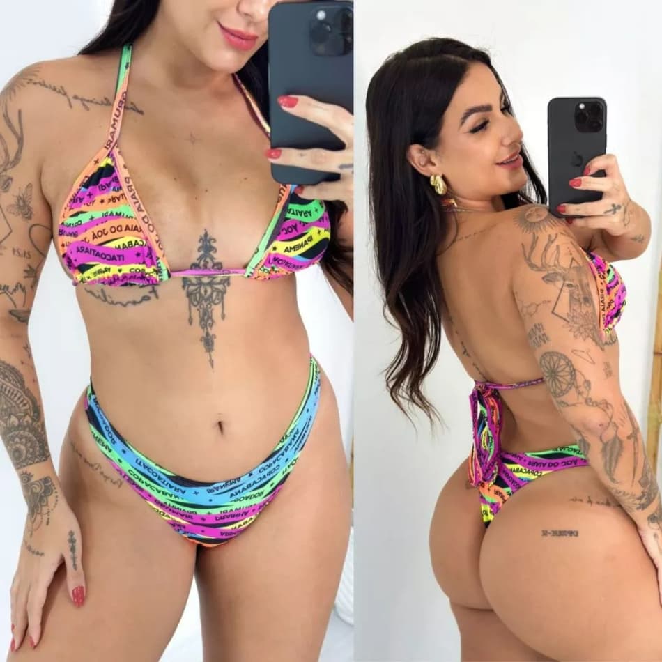 Biquini Asa Delta Moda Praia Verão Fio Dental no Estilo