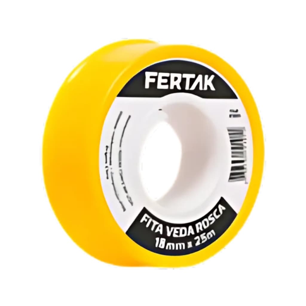 Fita Branca Veda Rosca 18mm X 10 Metros Vedacao P/ Torneira Kits Com 1 / 3 / 10