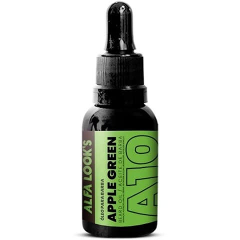 Óleo para Barba Alfa Looks Apple Green 30ml